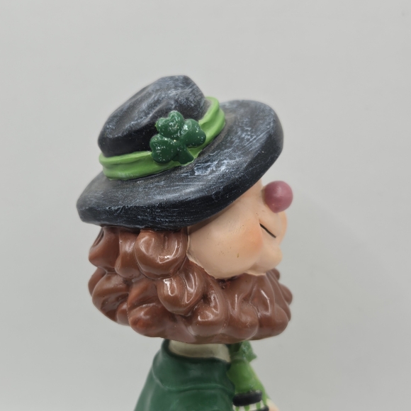 St. Patrick's Day Leprechaun W Coins Bobblehead Figure by Jo-Ann Stores (2003) - Picture 5 of 15